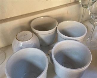 Pottery Barn mugs 