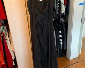 Nicole miller black evening gown Size 4