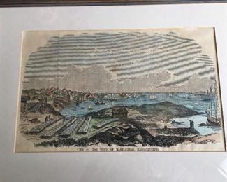 View of the town of Marblehead