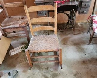 Old rocking chair