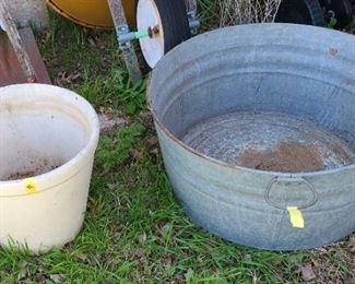 Galvanized Tub
