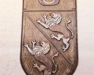 Wooden shield art