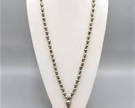 Antique Silver Beads Prayer Chaplet Pendant
