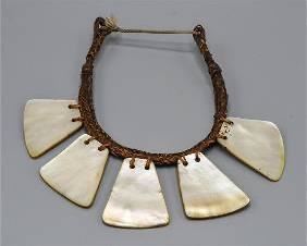 Ifugao Palangapang Mother of Pearl Philippine Tribal Necklace
