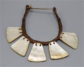 Ifugao Palangapang Mother of Pearl Philippine Tribal Necklace
