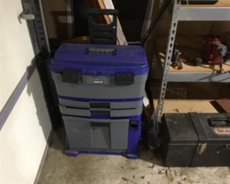 Tool boxes and tools
