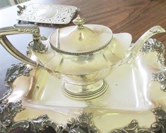 Sterling Coffee Pot  Not weighted. 26.4 To x .925