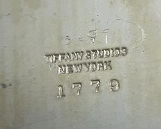 Bottom of Bronze Letter Holder