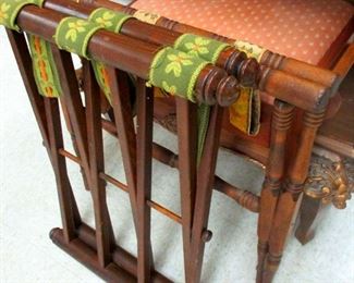 Fold Out Suitcase Holders