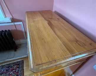 Four drawer tall pull handle dresser 