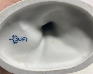 White porcelain figurines man and woman dancing, formal man and woman, Grecian couple