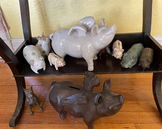 Piggy bank metal flying pig 
Metal dog statue 
Mini pig figurines 
Large flying pig porcelain figurine
