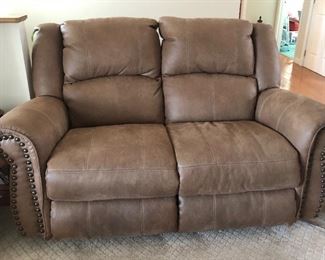 double reclining sofa
