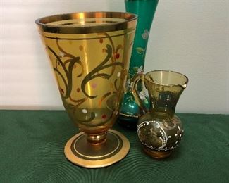 Bohemian style glass