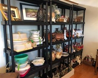 assorted decor and kitchen