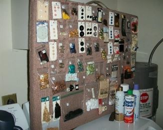 notions, lots of buttons