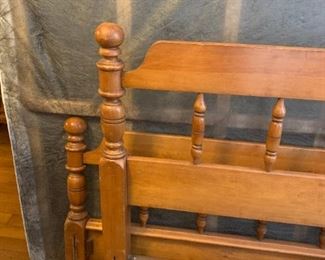 Two matching double beds with mattresses and box springs