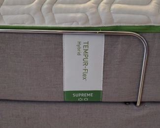 tempur flex hybrid supreme bed with base
