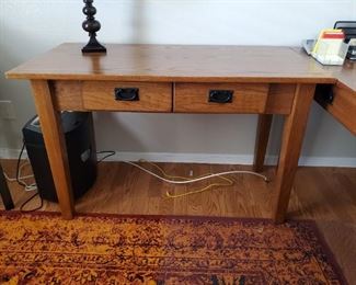 Wooden desk 
48x24x30