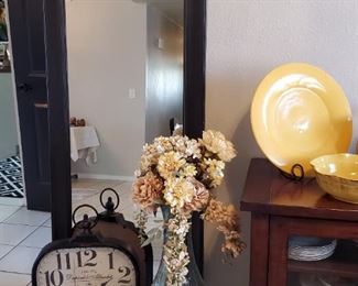 Dark wood Mirror 60x37