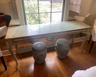 Sofa table de stressed 