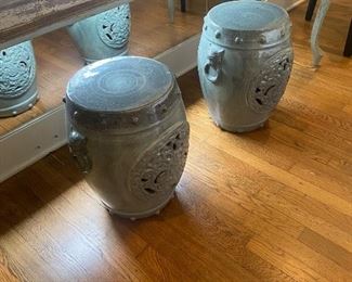 Some more Asian ceramic stools 