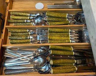 Vintage silverware