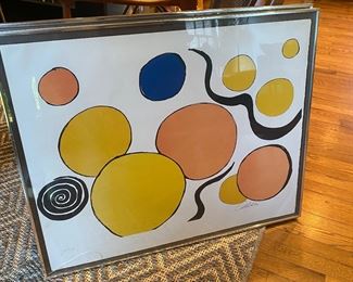 Alexander Calder signed and numbered