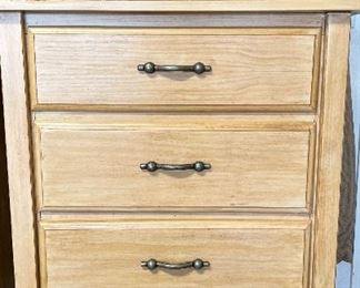 4-Drawer Dresser x 2, Faux Plants