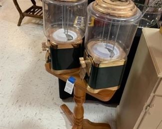 Double candy/nut machine