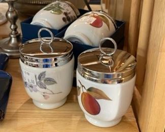 Royal Worcester coddlers