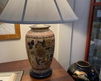 One of several table lamps