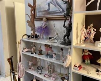 Lots of ballerina and dancer items