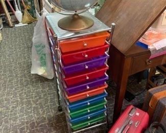 Storage container, office items