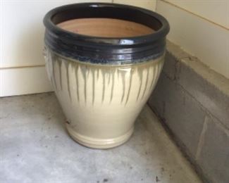 Beautiful ceramic outdoor pot