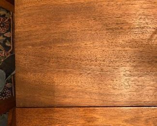 Dining Table • Detail Showing Variation in Leaf Finish