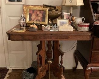 Victorian Occasional Table • 28”h x 32”w x 21 1/2” d • $165