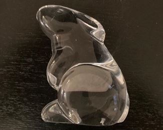Baccarat Rabbit • 3”h • $45