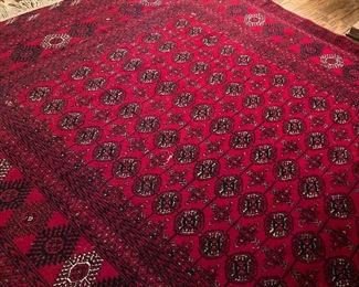 Oriental Rug • All Wool • Hand Knotted • 118” x 77” • $690