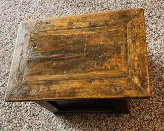 19_____$110 
Asian wood stand semi antique 12x22x15