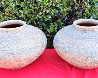 POTTERY PLANTERS 