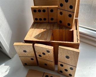 Large Wood Dominos 