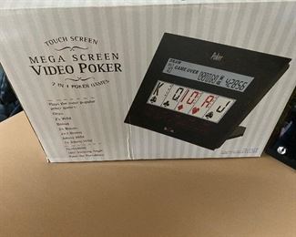Mega Screen Video Poker NRFB