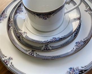 Noritake 5 Piece Squirewood. 12 Sets. Never Used.