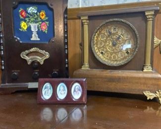 clocks, picture frames