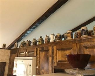 Huge stein collection 