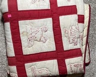 Lot 34   1 Bid(s)
Vintage Quilt - Life's Special Moments