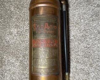 Lot 36   9 Bid(s)
Vintage Fyer-Fyter Copper Fire Extinguisher