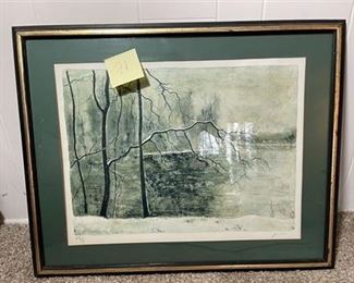 Lot 71   0 Bid(s)
Authentic Bernard Gantner Numbered Print