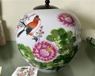 Lot 83   7 Bid(s)
Antique Bird & Flower Ginger Jar